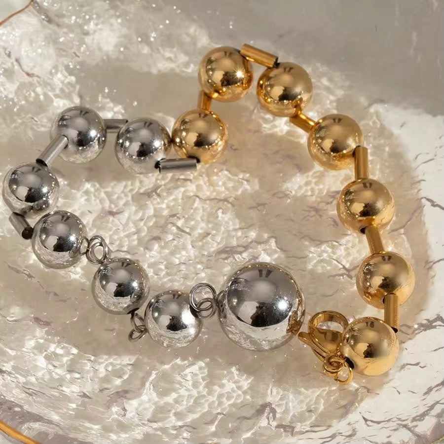 THEIA DUAL TONE BRACELET