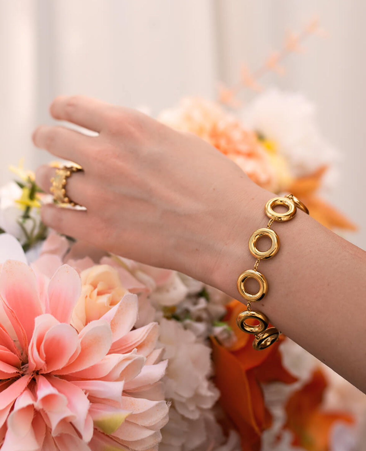Donut Gold Bracelet