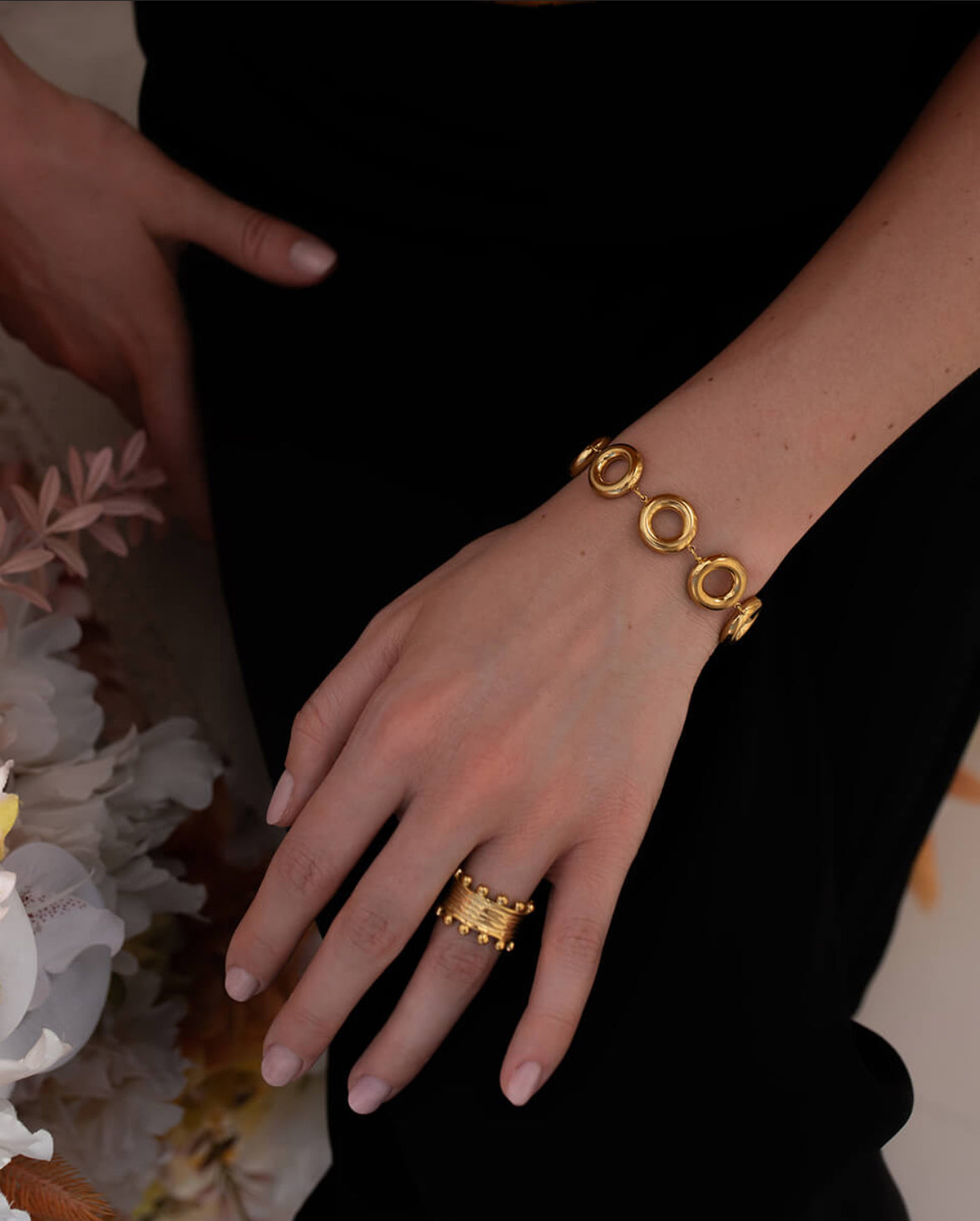 Donut Gold Bracelet
