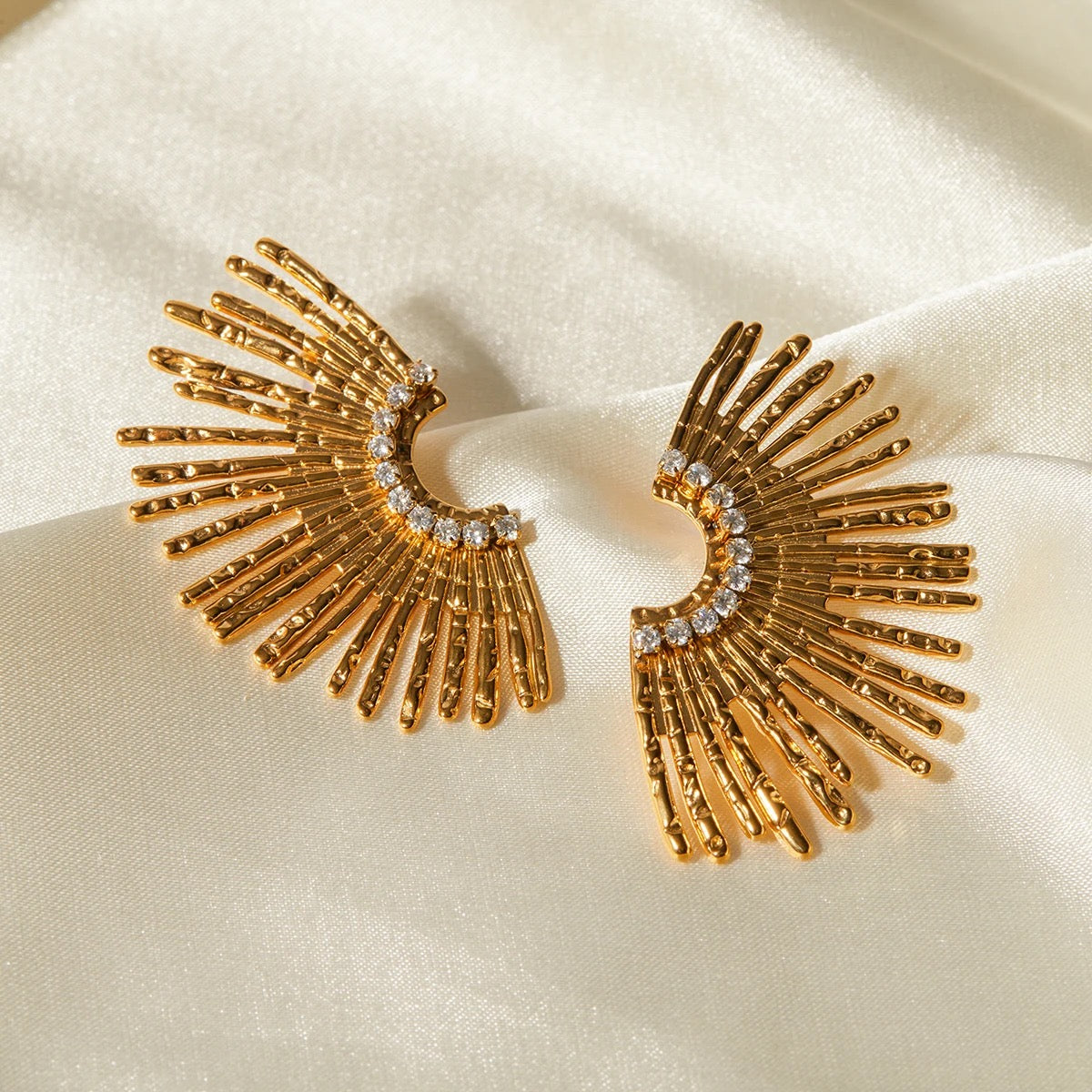 Boho Sun Flower Earrings