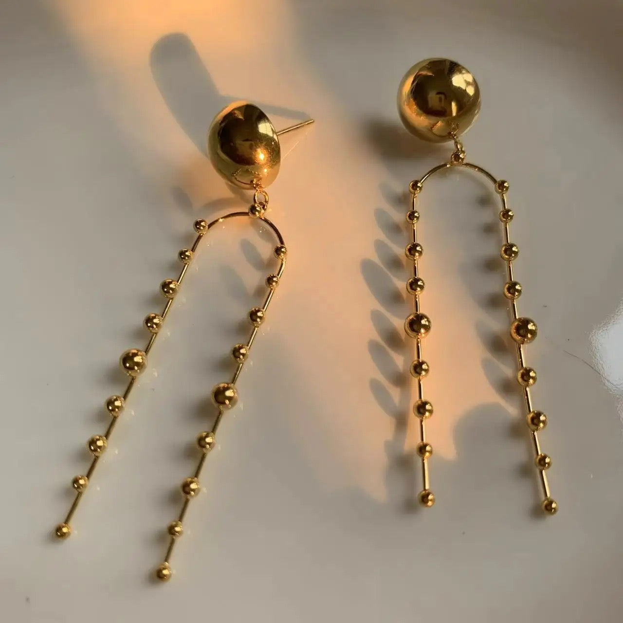 Bead Drop Stud