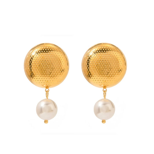 Litmus Textured Gold And White Pearl
