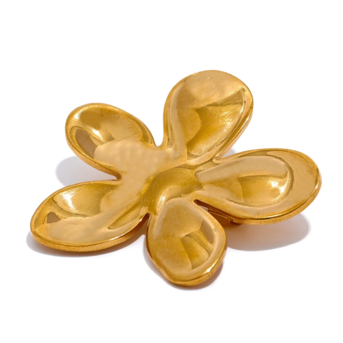 FLOWER GOLDEN BROOCH