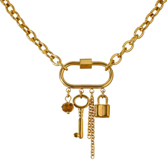 Lock & Key  Necklace