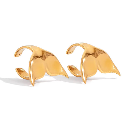 Dolphin Gold Ear Cuff