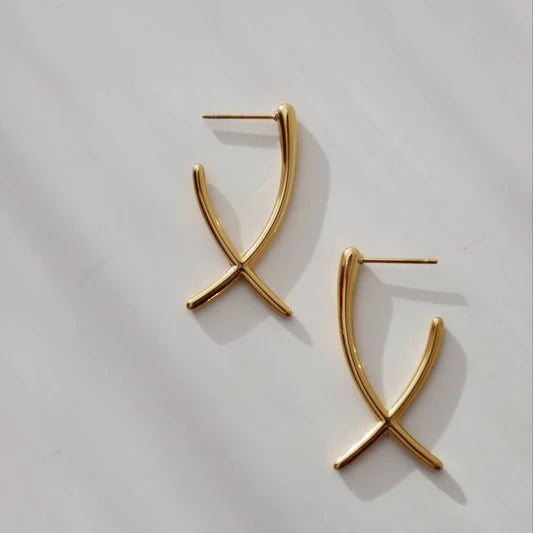 Flawless  Gold  Earring