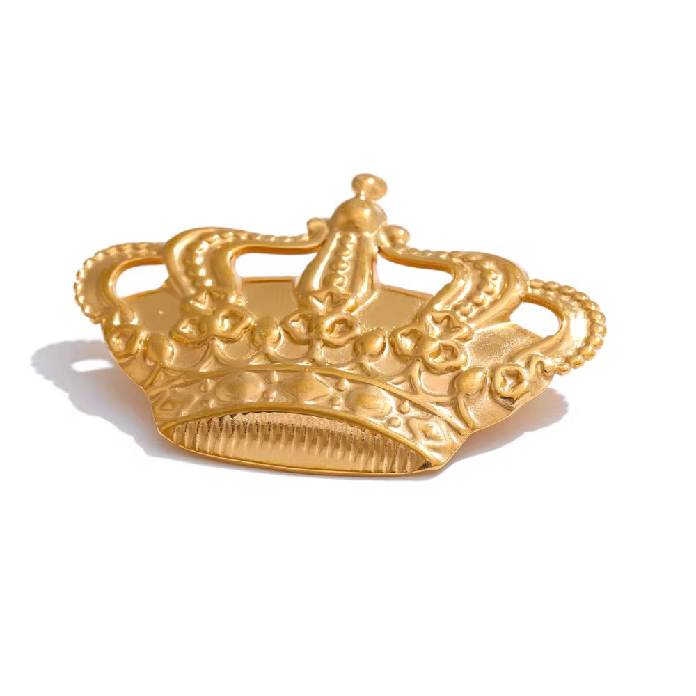 Crown Shape  Brooch