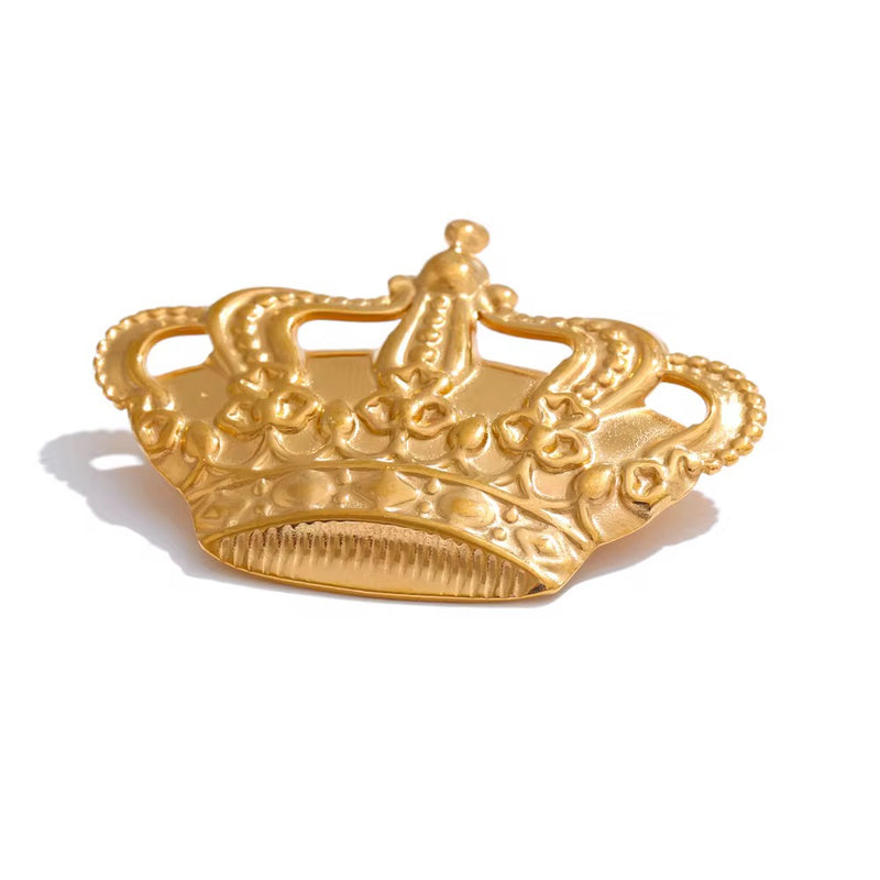 Crown Shape  Brooch