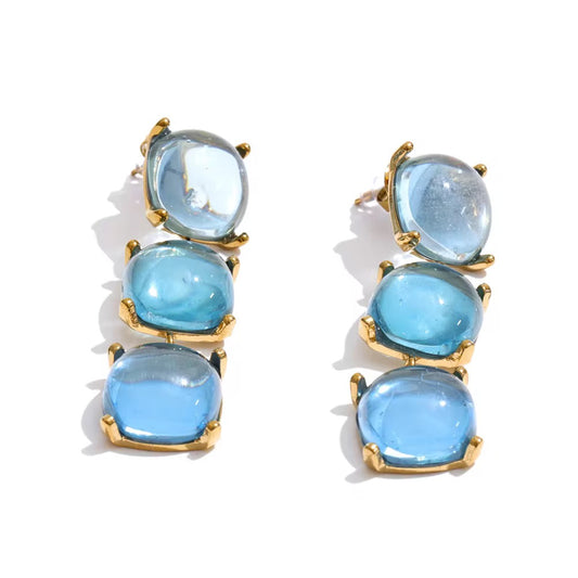 Blue Opulence Earrings