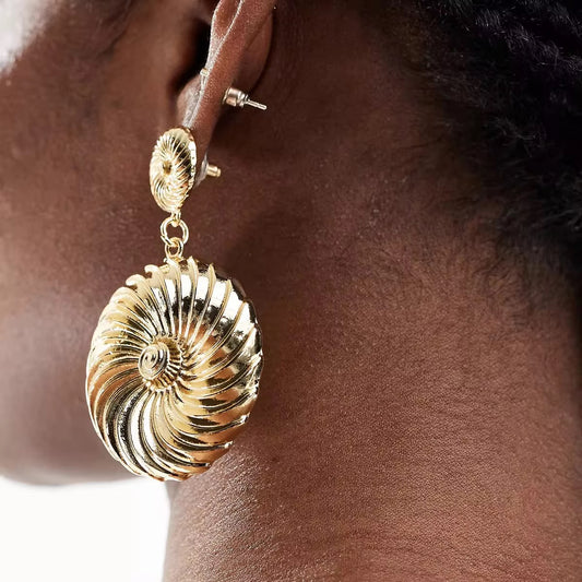 Noor Spiral Earrings