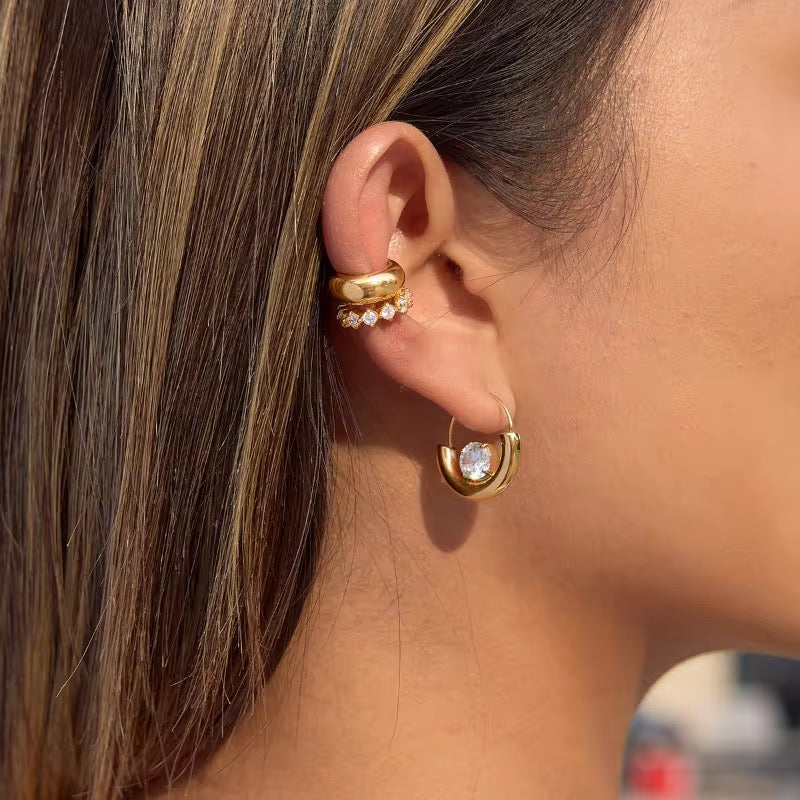 Aurelia Hoop Earrings