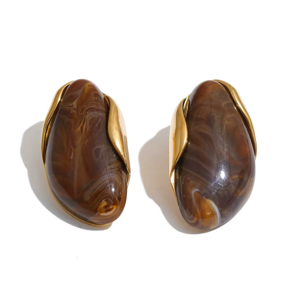 Brown Muse Earring