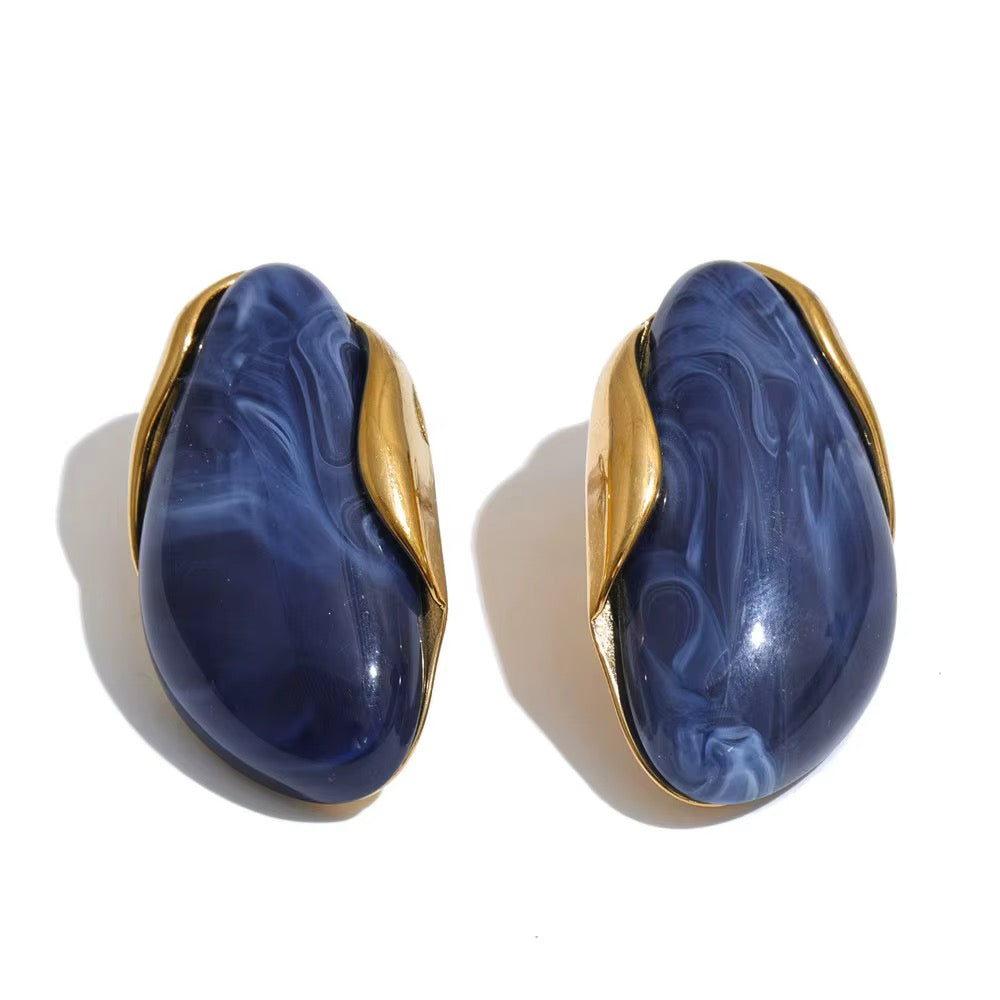 Blue Muse Earring